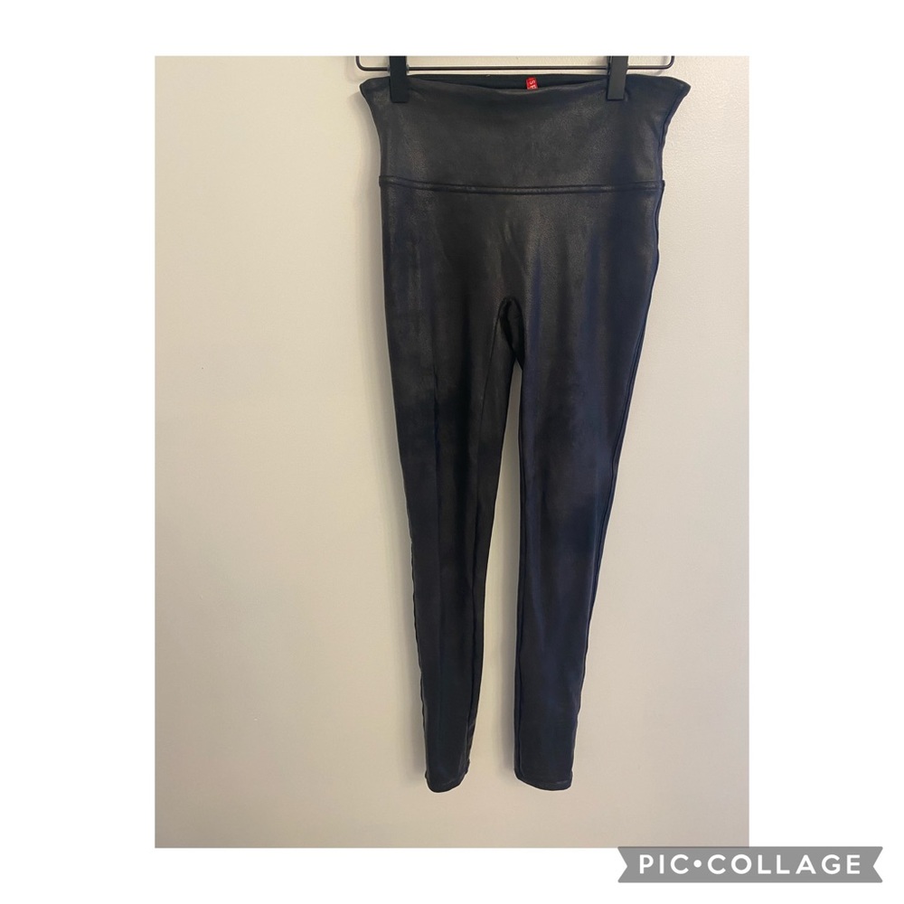 SPANX Faux Leather Leggings
